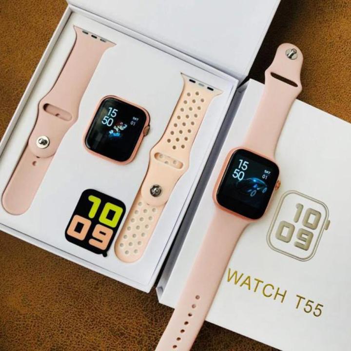 Watch T55 Smartwatch Heart Rate Monitor Fitness Tracker Pedometer -