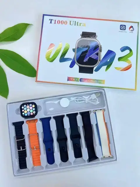 T1000 Ultra Smart Watch – Big Screen Fitness Tracker