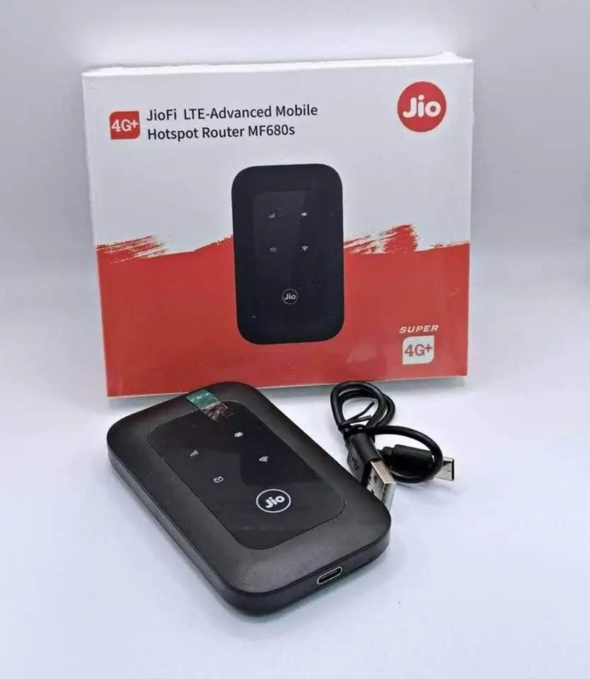 Jio WD680+ LTE-Advanced Mobile Wi-Fi Hotspot