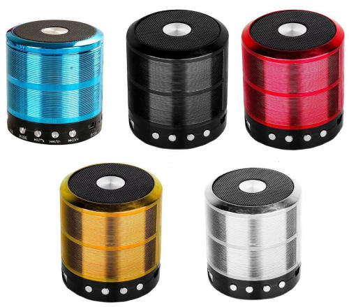 Portable Wireless Nbs-11 Bluetooth Speaker High Bass and Clear Sound Pendrive Support/Micro SD Card Slot with Built-in Microphone