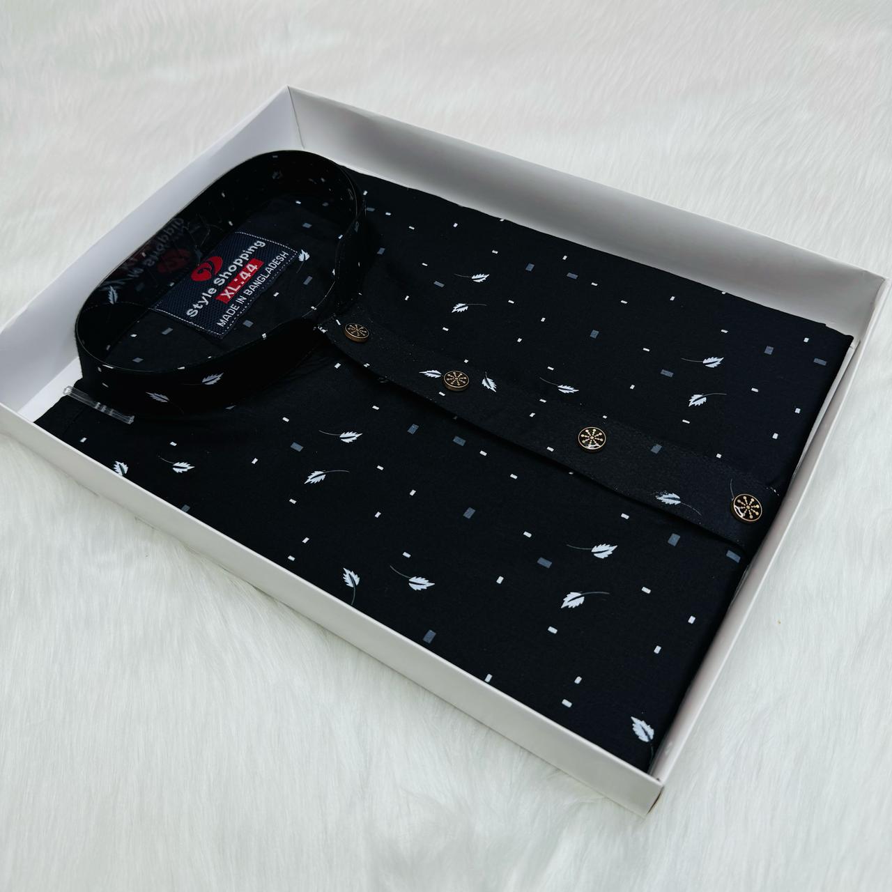 Men’s Regular Fit Printed Panjabi