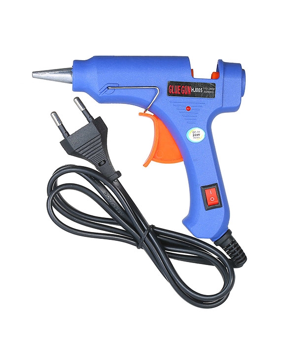 Mini Hot Melt Glue Gun - Blue
